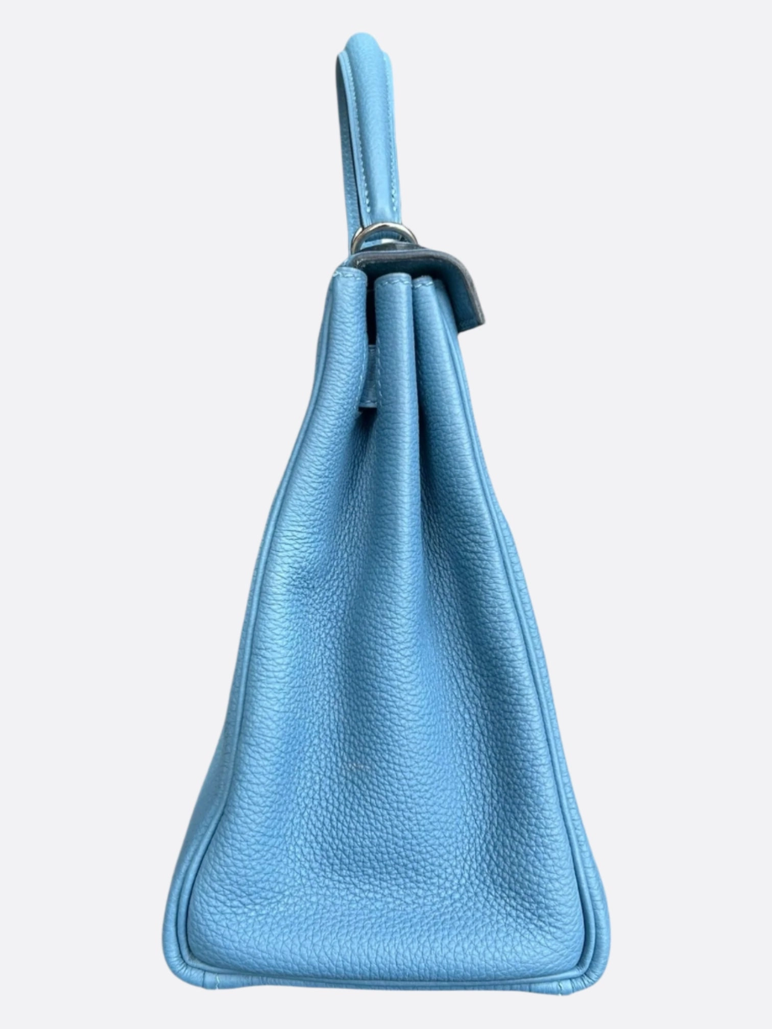 Hermes Blue Azure Togo Kelly 28