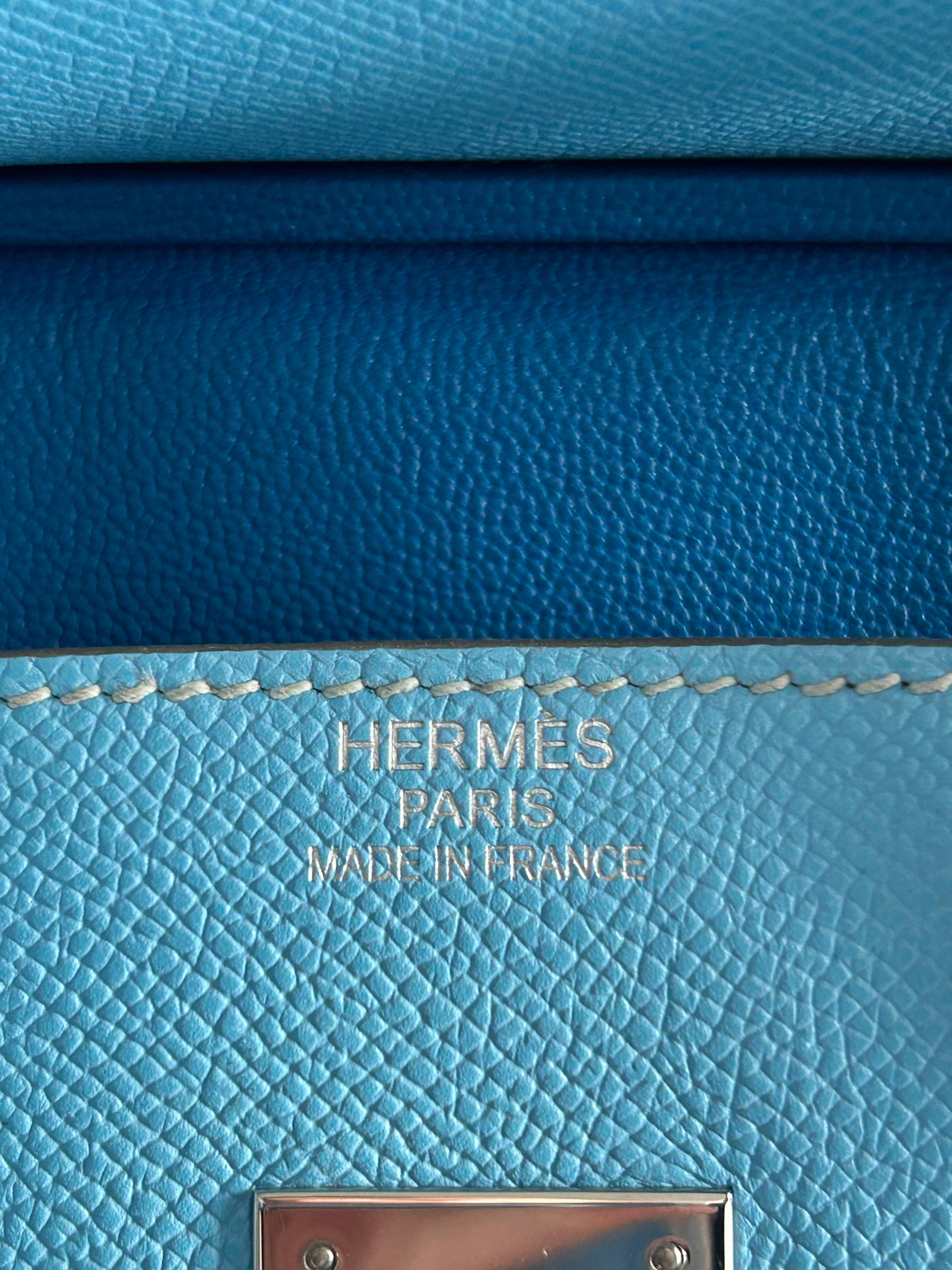 Hermes Blue Togo Birkin 35