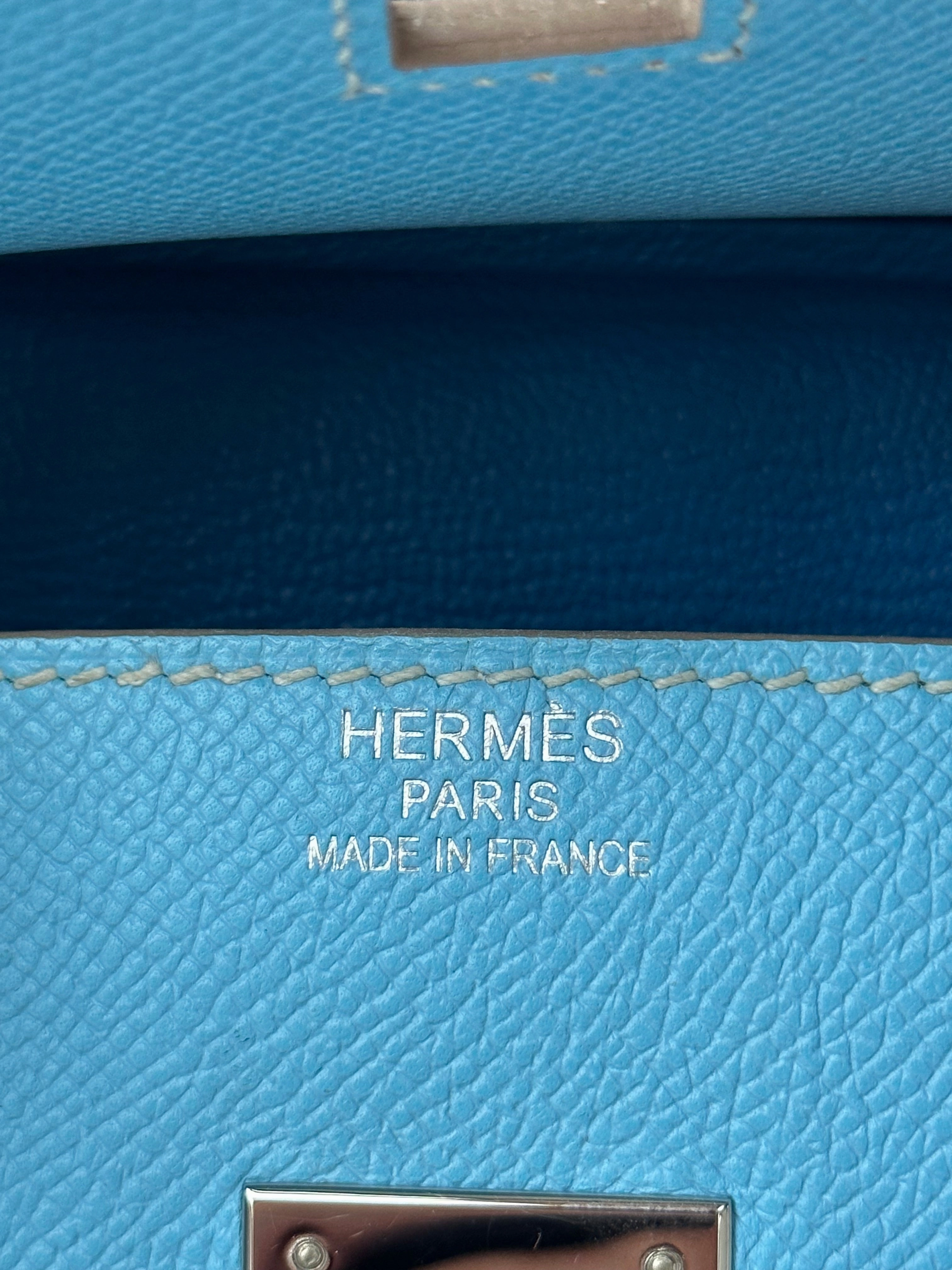 Hermes Blue Togo Birkin 35