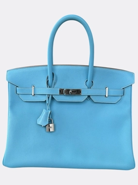 Hermes Blue Togo Birkin 35