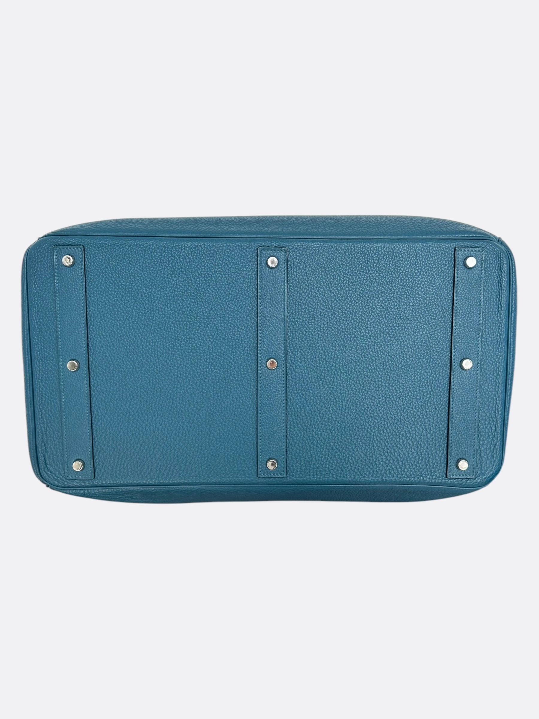 Hermes Blue Togo HAC Birkin 50