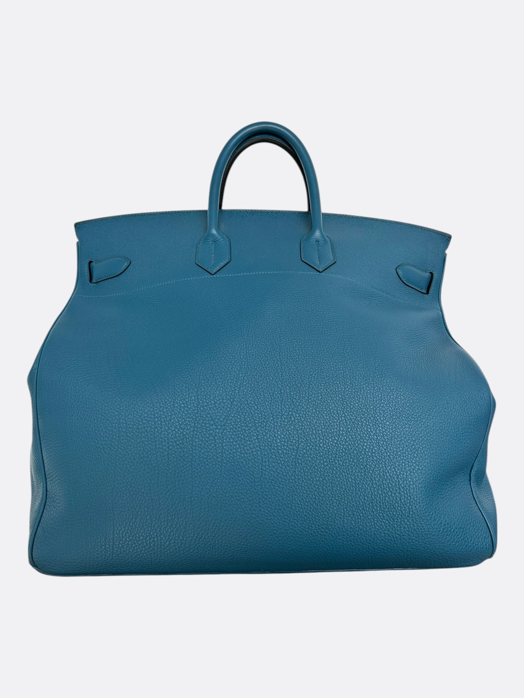 Hermes Blue Togo HAC Birkin 50