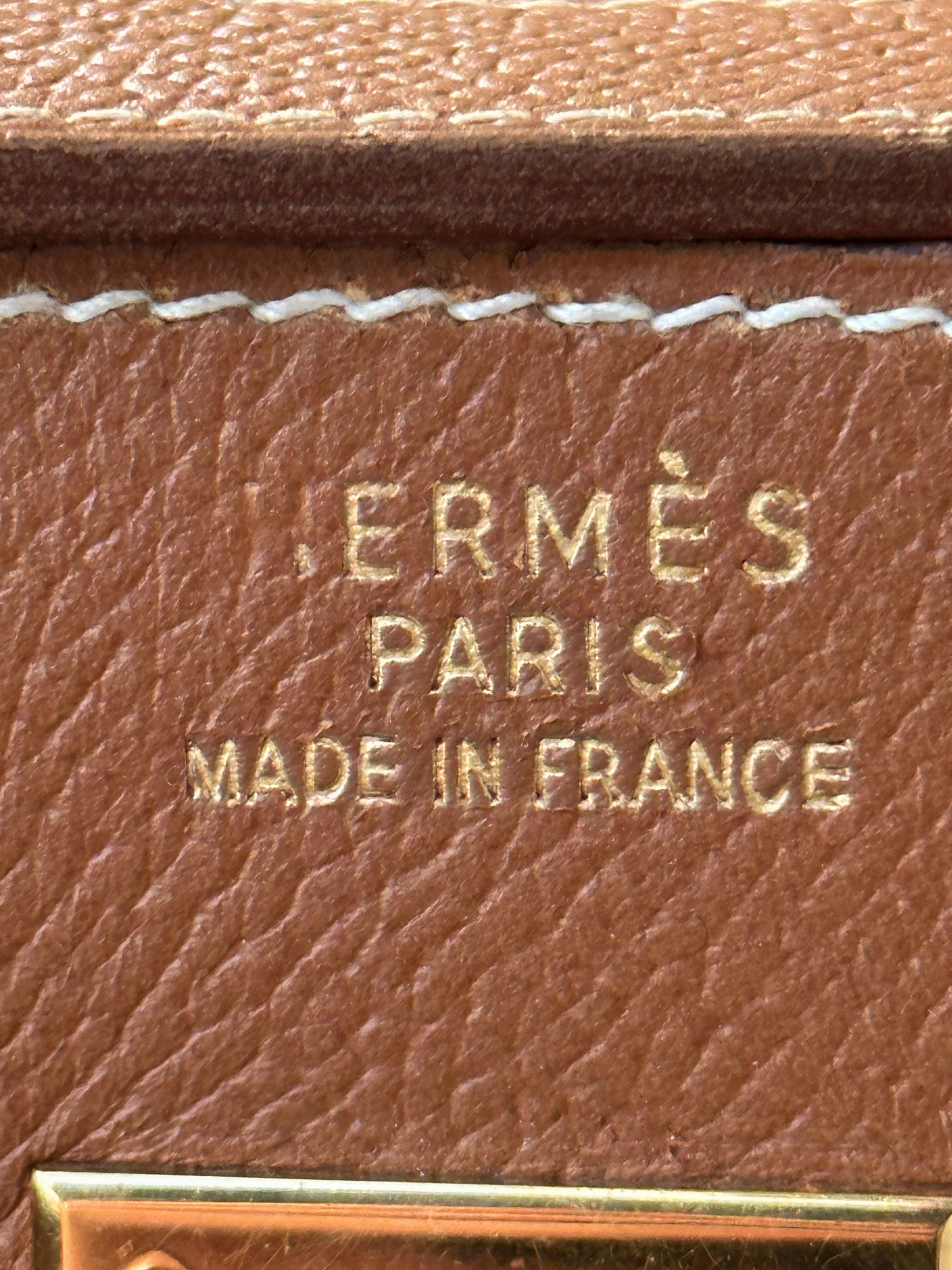 Hermes Gold Epsom Birkin 30