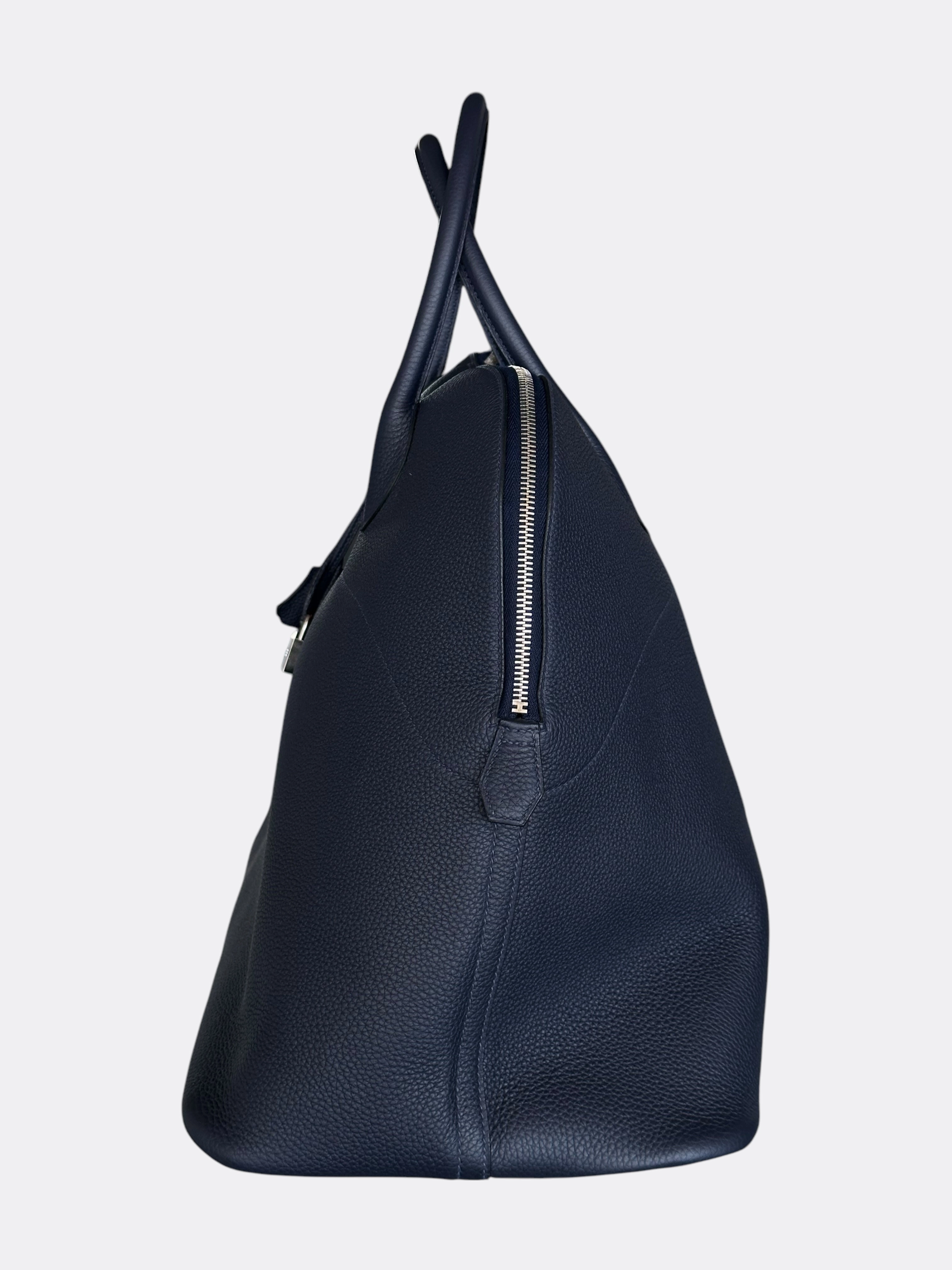 Hermes Indigo Blue Togo Monster Bolide 45