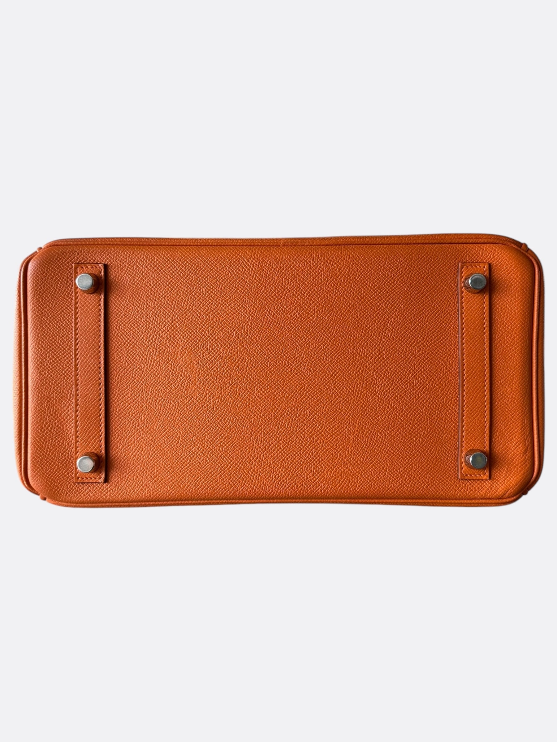 Hermes Orange Epsom Birkin 30