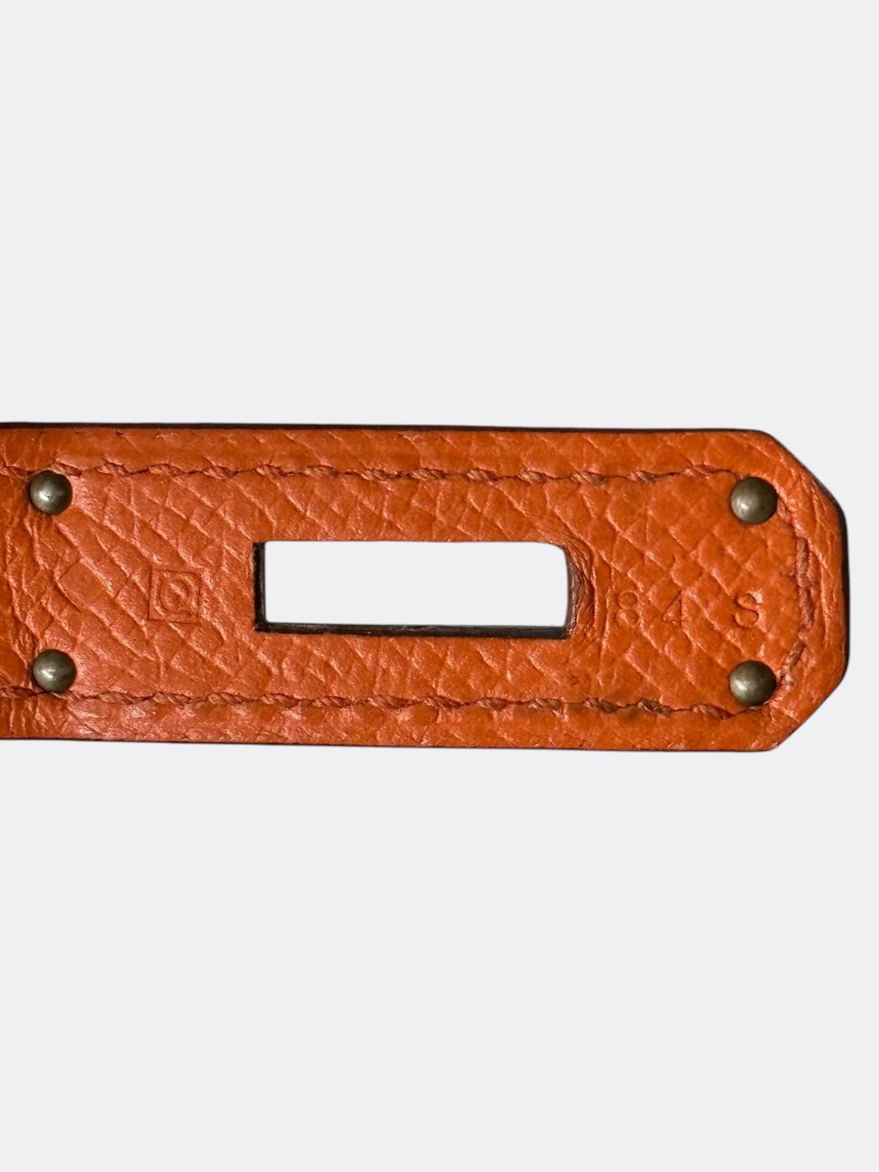 Hermes Orange Epsom Birkin 30