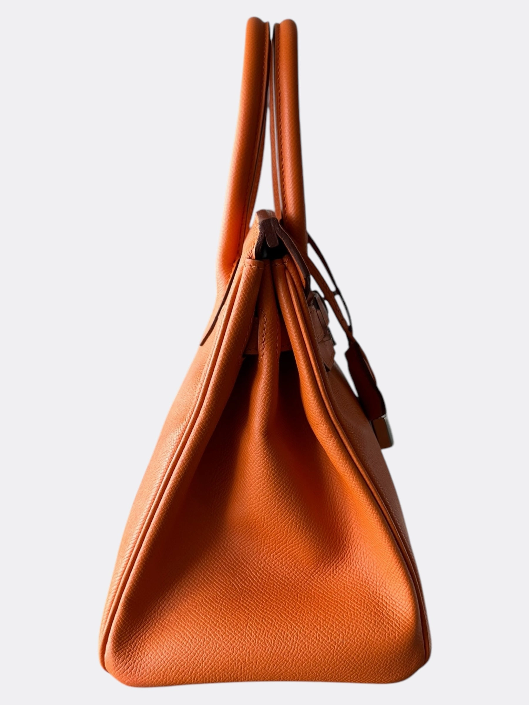 Hermes Orange Epsom Birkin 30
