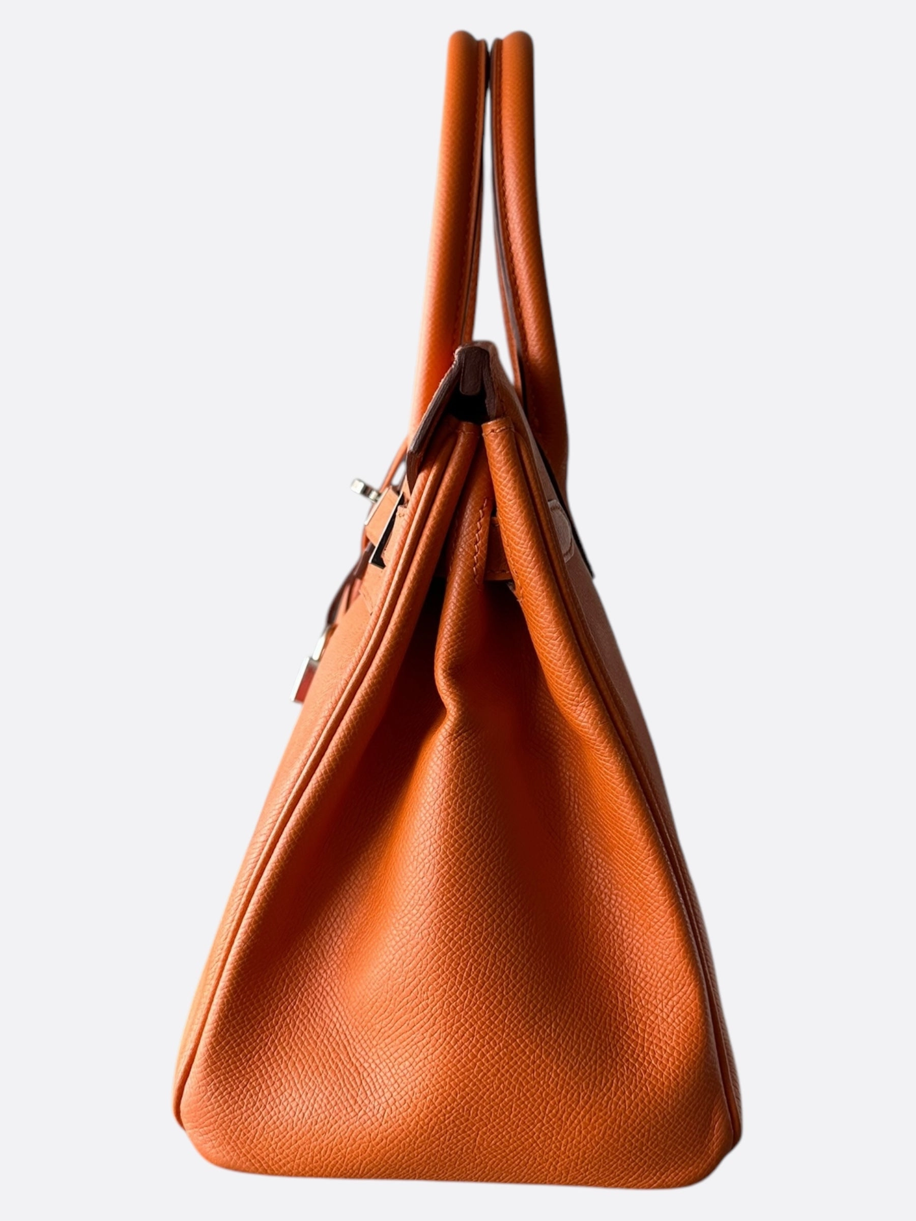 Hermes Orange Epsom Birkin 30