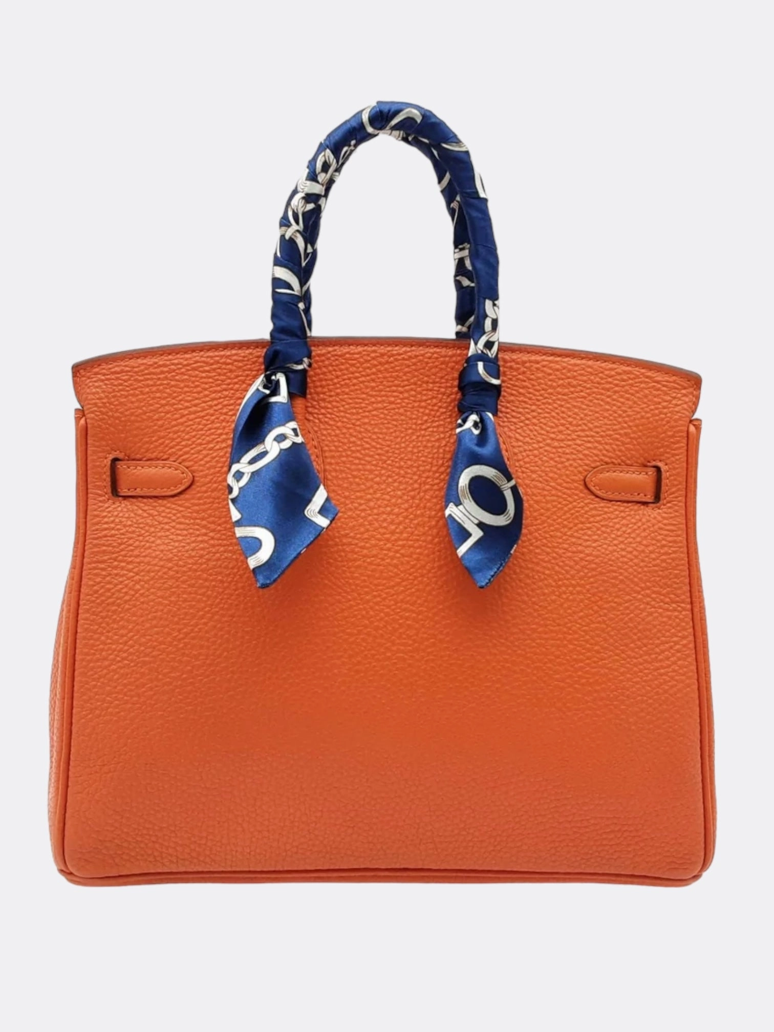 Hermes Orange Togo Birkin 25