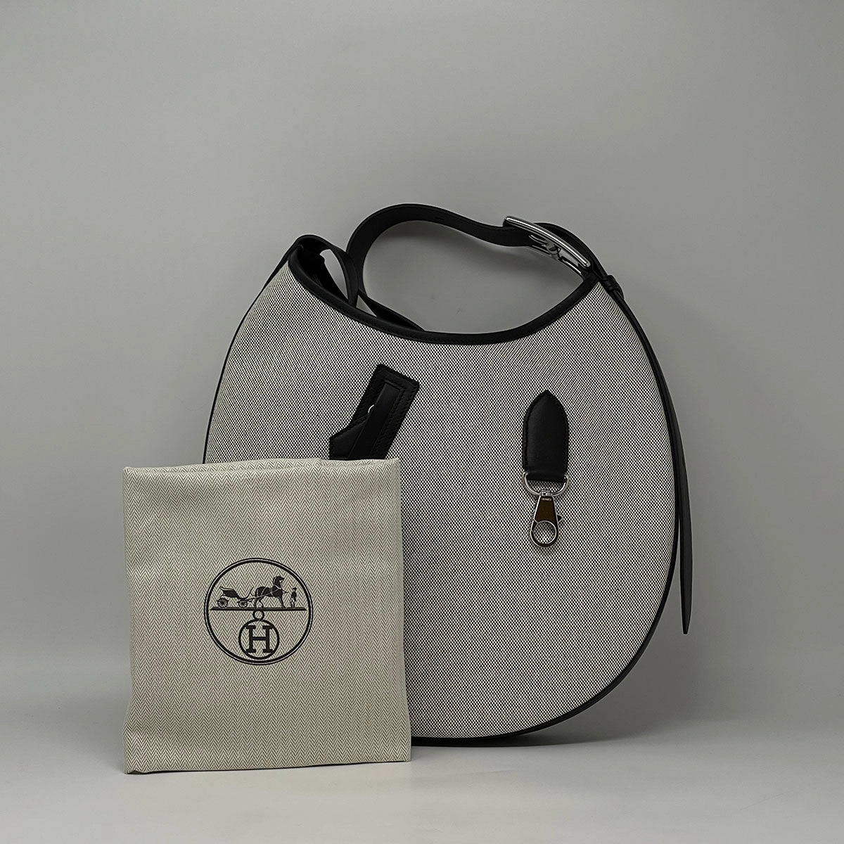 Hermes Toile & Swift Sac Arcon Hobo