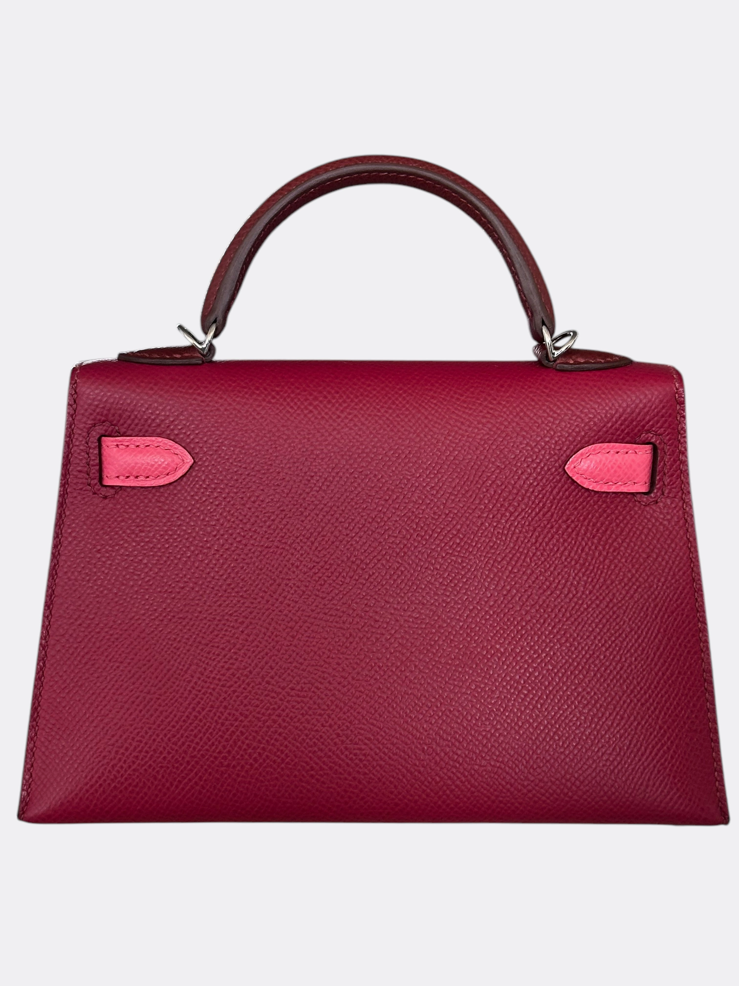 Hermes Tri Color Epsom Mini Kelly 20