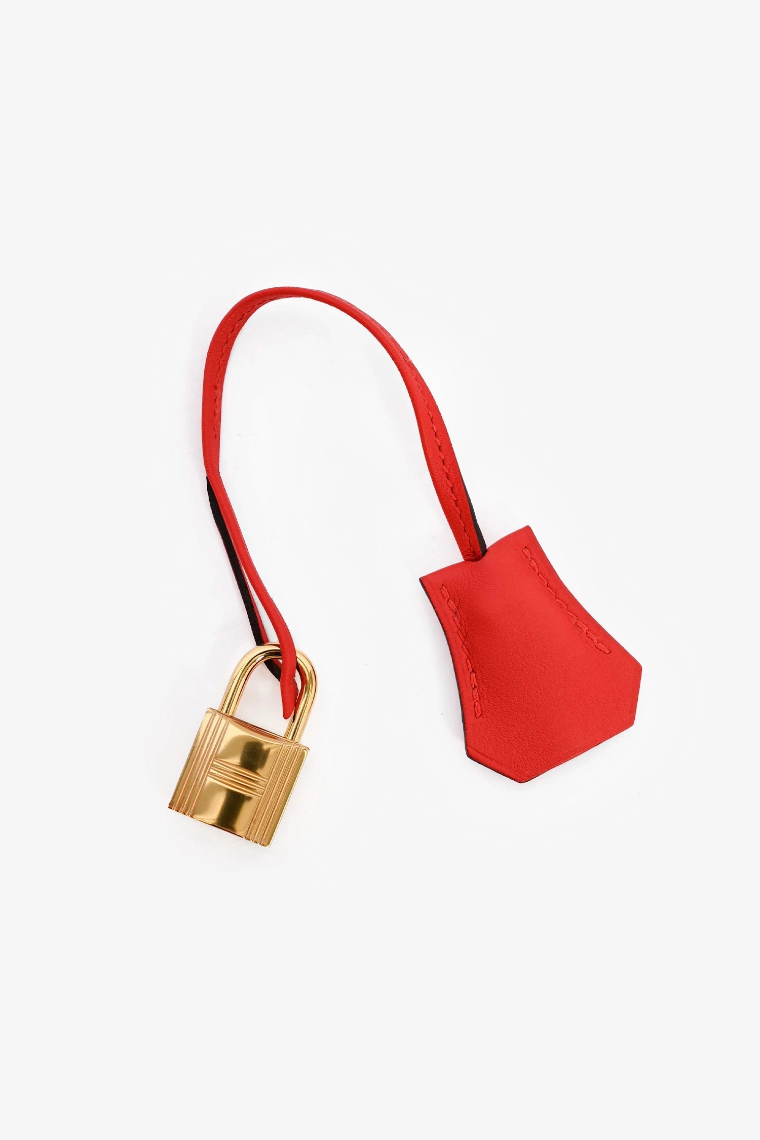 Herms 2017 Red Swift Leather Retourne Birkin 25 GHW                                                        