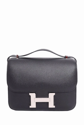 Herms 2023 Epsom Leather Constance 19 Crossbody