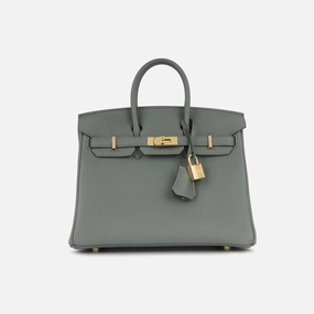 Herms - Birkin 25 - Vert Amande Togo GHW - 2025 - Brand New