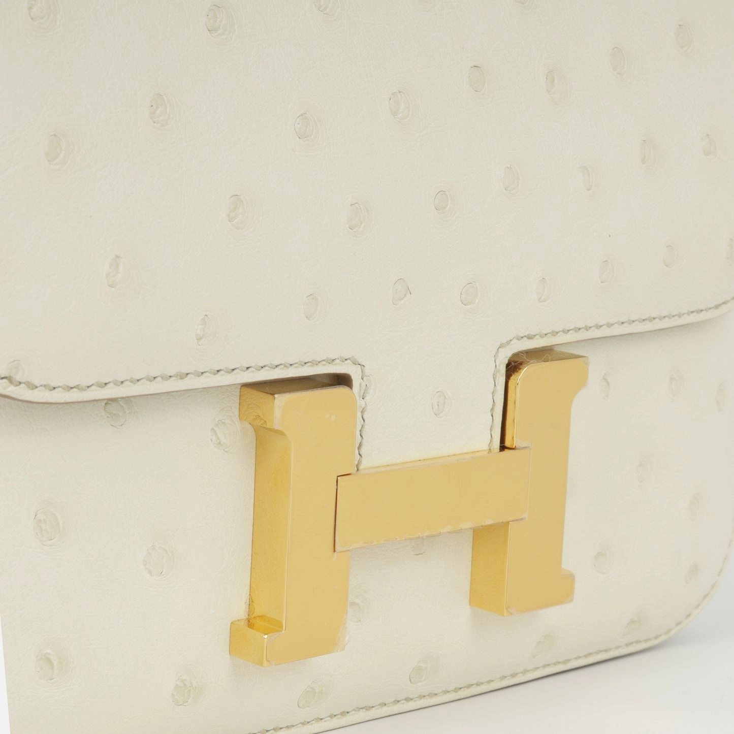 Herms - Constance 18 - Beton Ostrich GHW - Unused - 2024