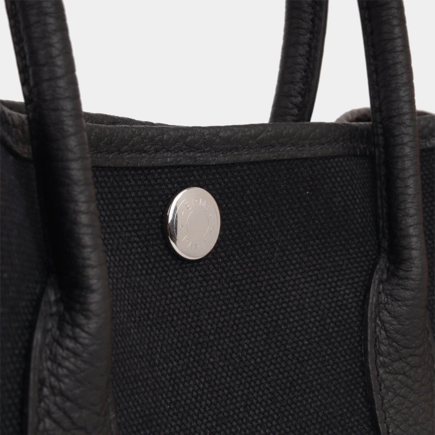 Herms - Garden Party 30 - Noir Canvas/Negonda Leather - PHW - 2024 - Brand New