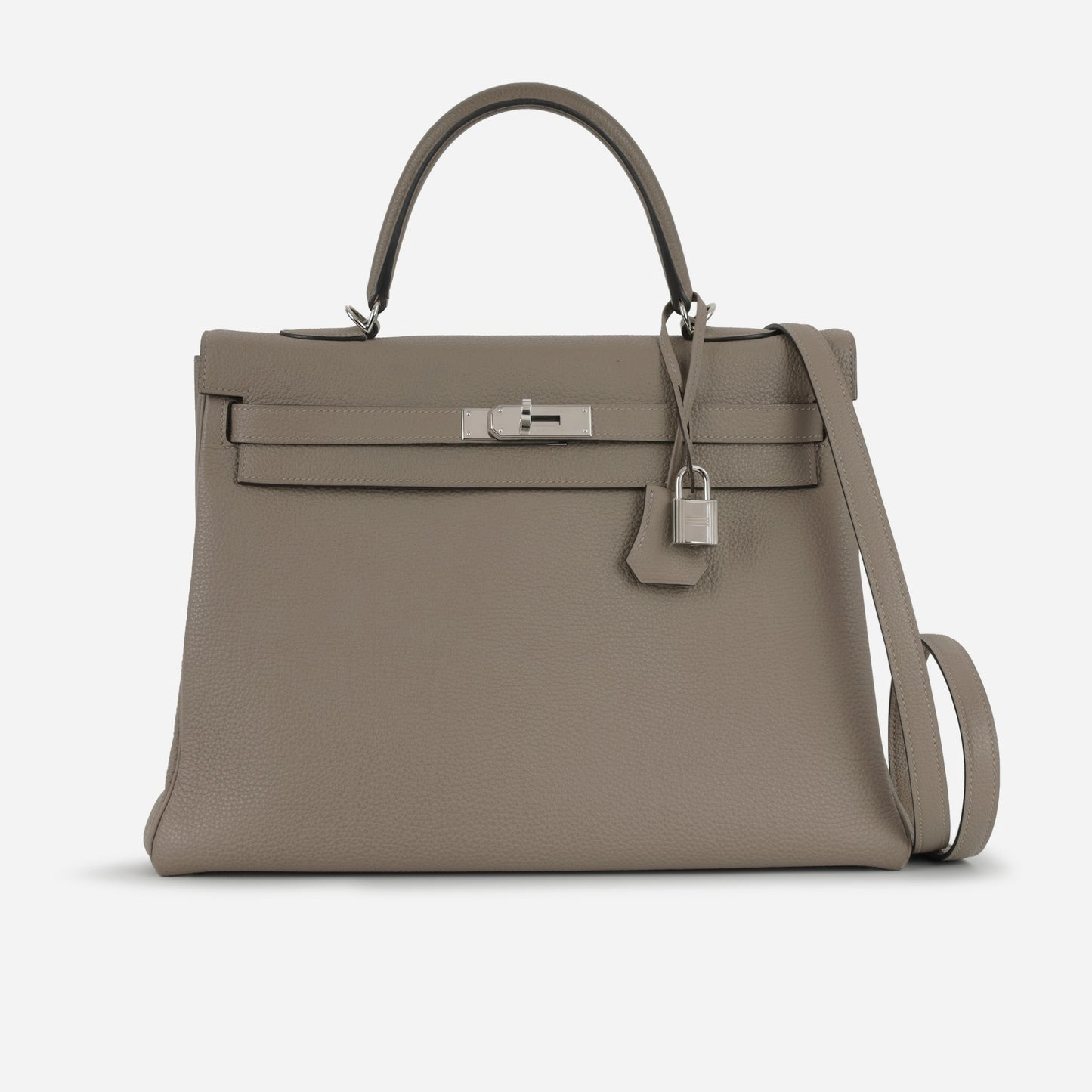 Herms - Kelly 35 - Gris Asphalte Togo PHW - 2018 - Pre-Loved