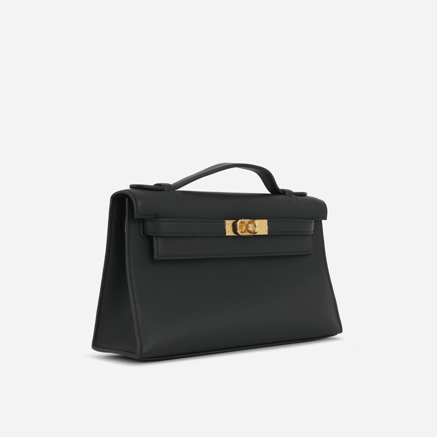 Herms - Kelly Pochette - Noir Swift GHW - 2025 - Brand New