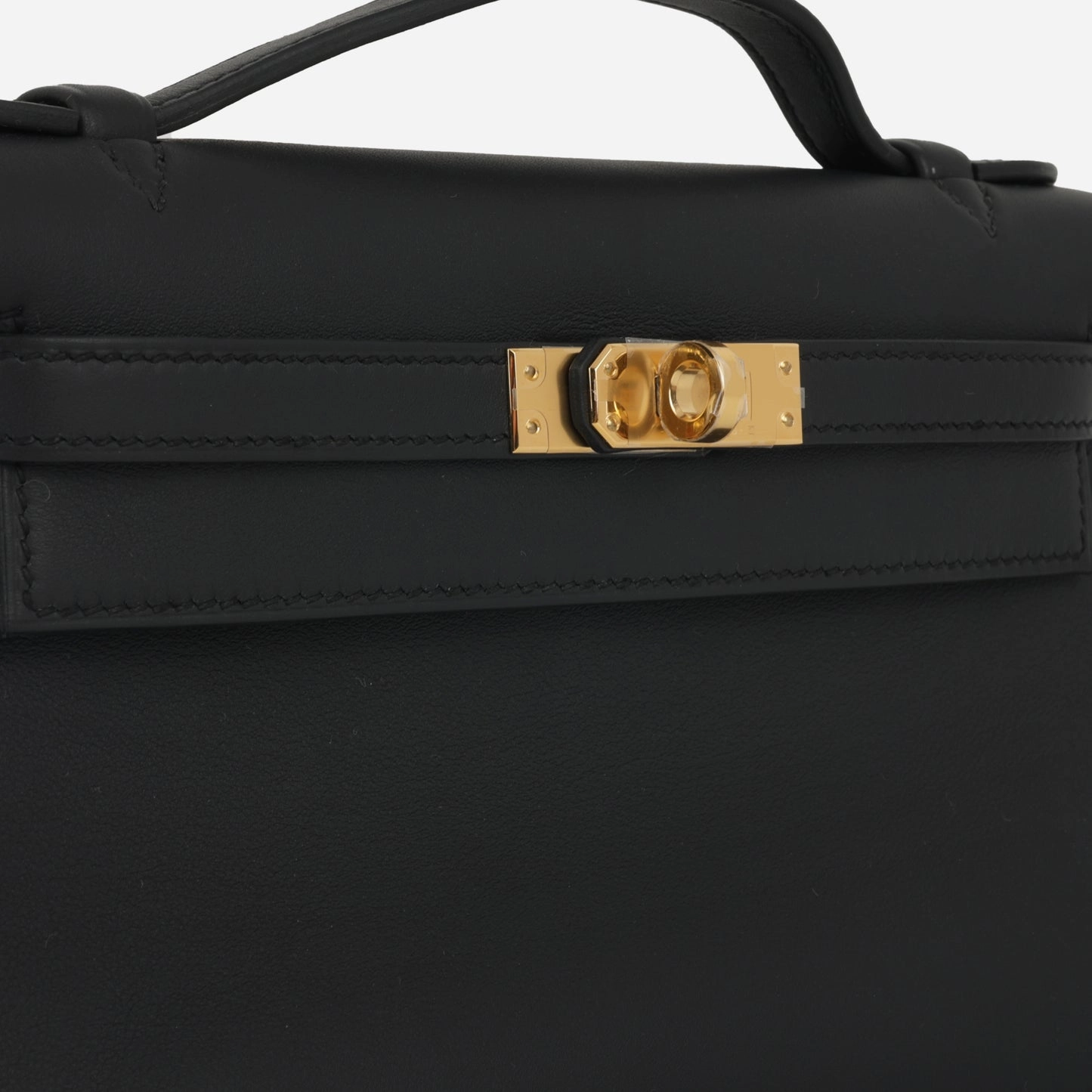 Herms - Kelly Pochette - Noir Swift GHW - 2025 - Brand New