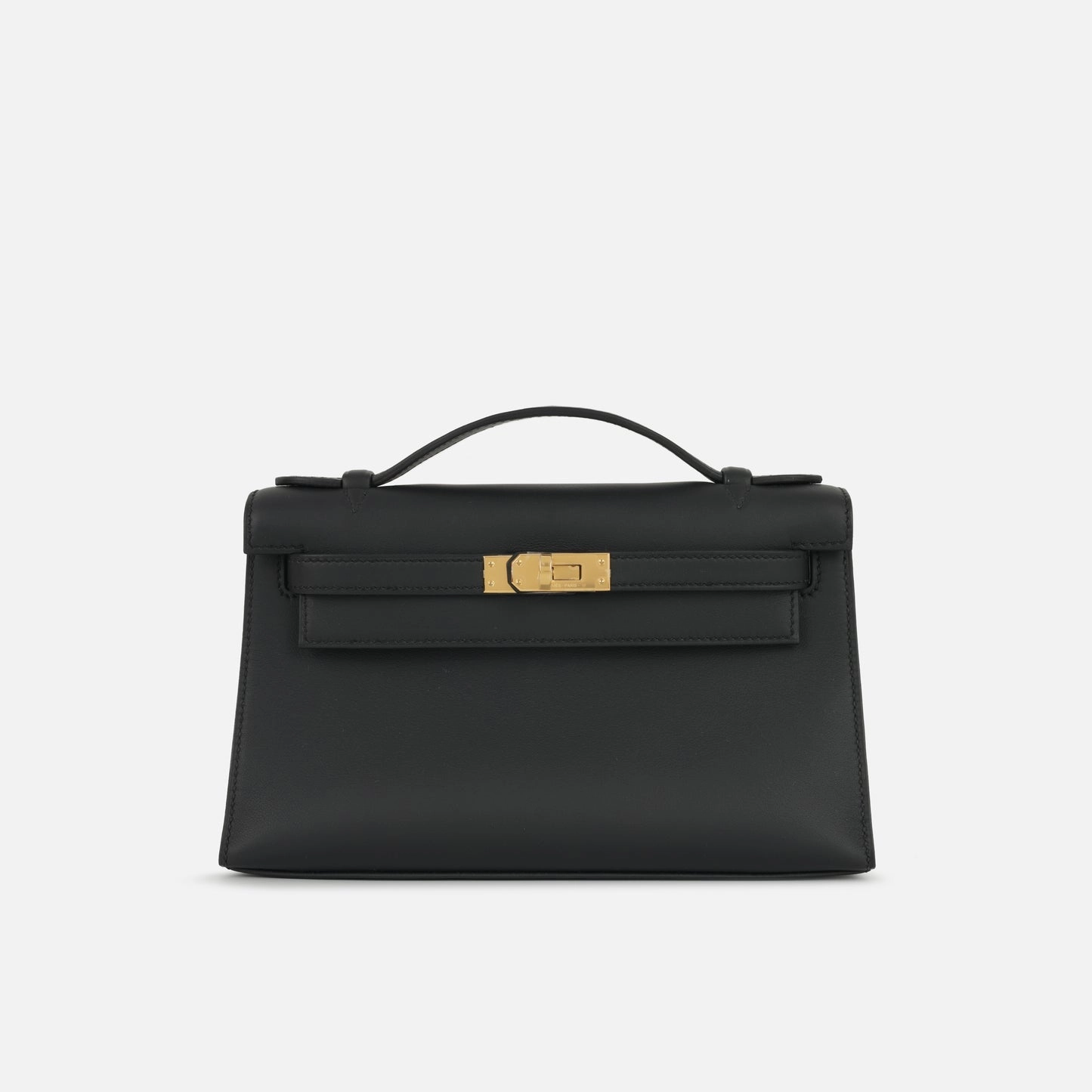 Herms - Kelly Pochette - Noir Swift GHW - 2025 - Brand New