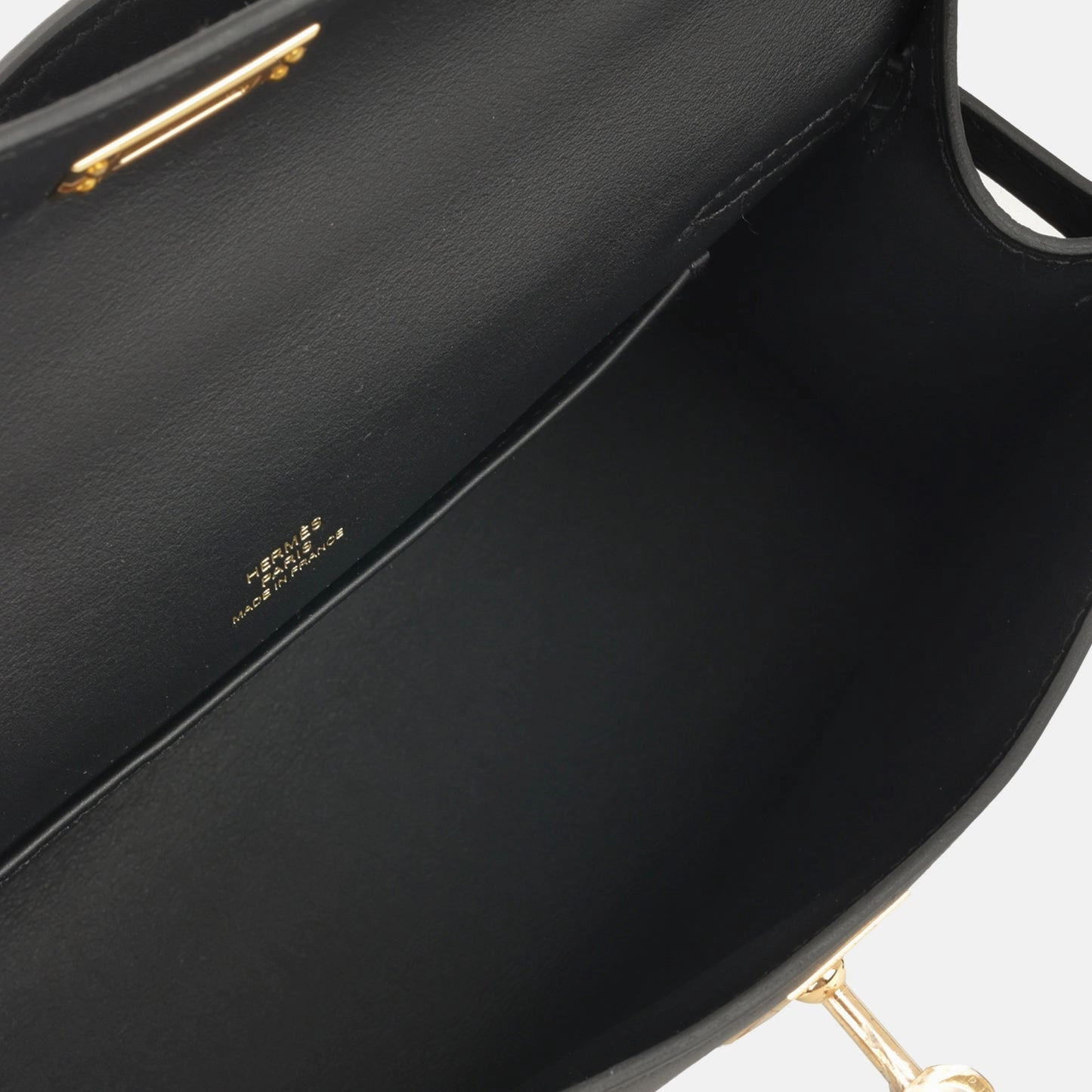 Herms - Kelly Pochette - Noir Swift GHW - 2025 - Brand New