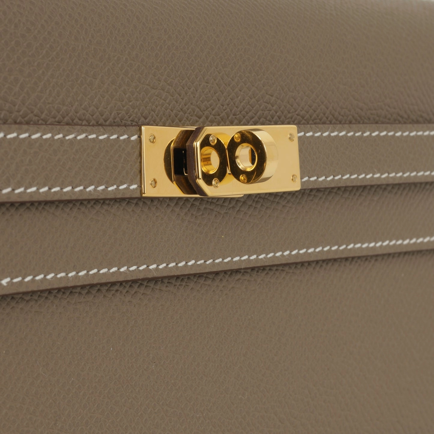 Herms - Kelly To Go Wallet - Etoupe Epsom GHW - 2024 - Pre-Loved