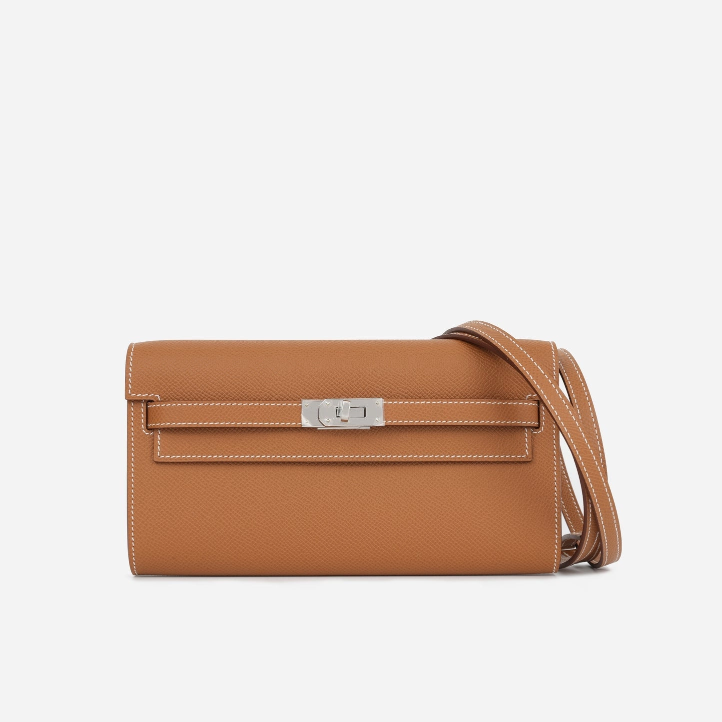 Herms - Kelly To Go Wallet - Gold Epsom GHW - 2024 - Brand New