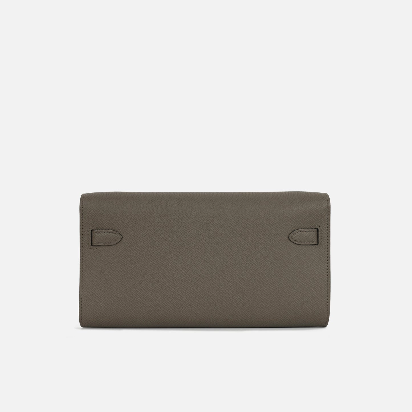 Herms - Kelly To Go Wallet - Gris Etain Epsom GHW - 2025 - Brand New