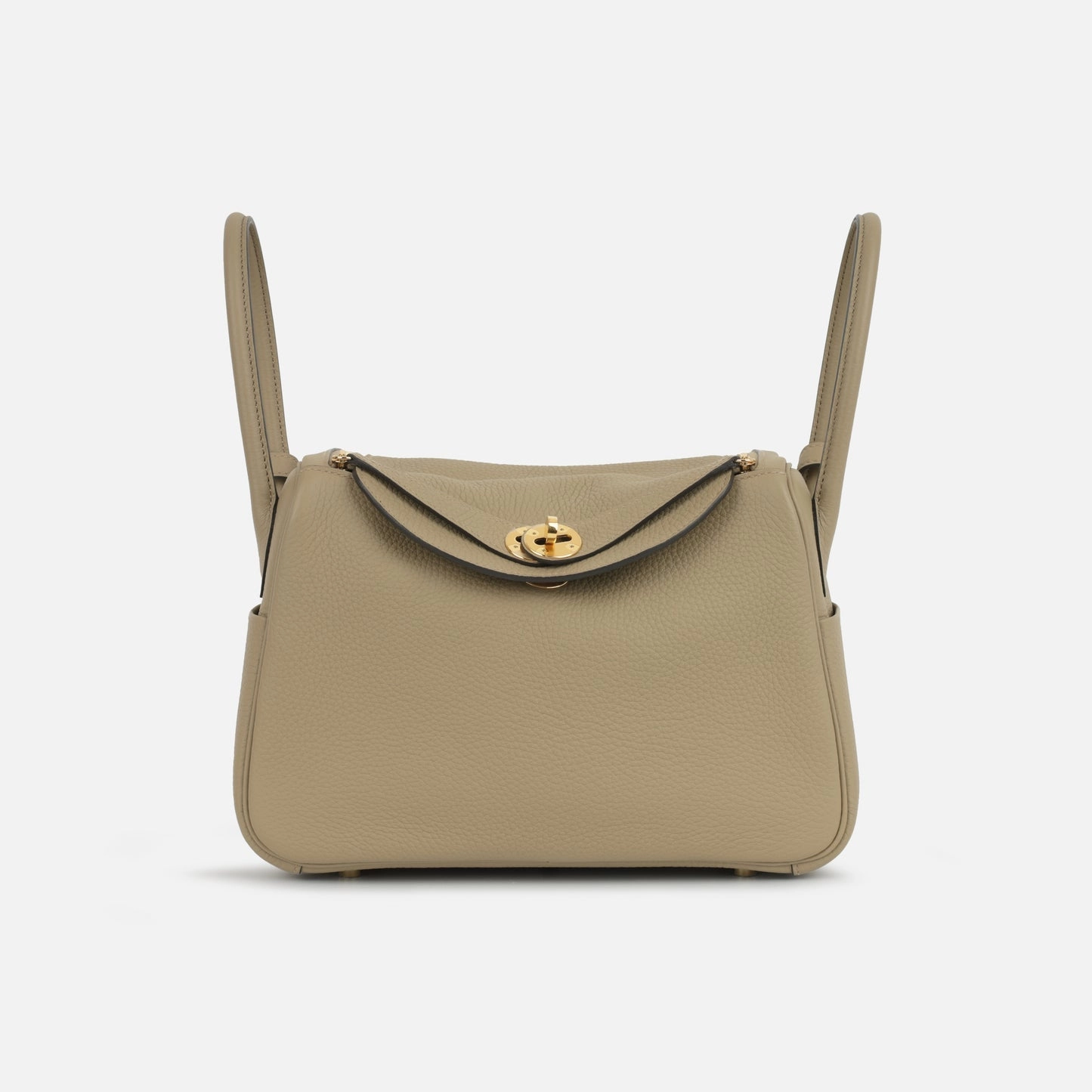 Herms - Lindy 26 - Beige Marfa Clemence GHW - Unused - 2023
