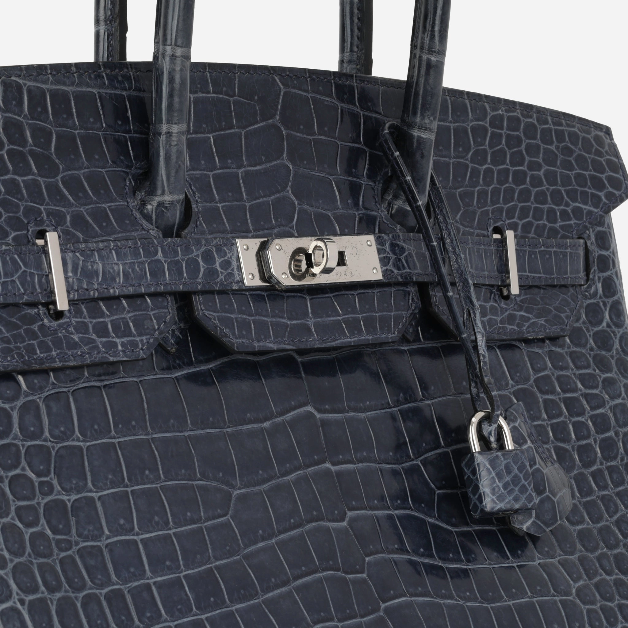 Herms Birkin 35 - Bleu De Malte
