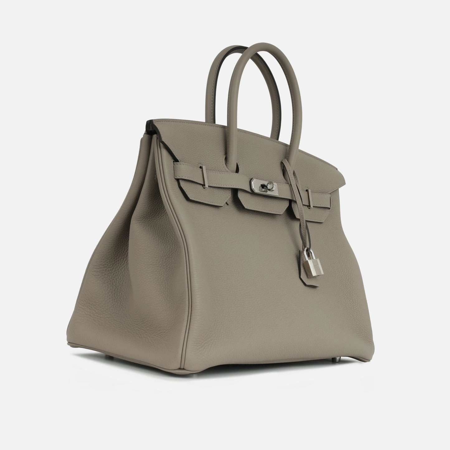 Herms Birkin 35 Gris Asphalt Togo PHW (NWT)
