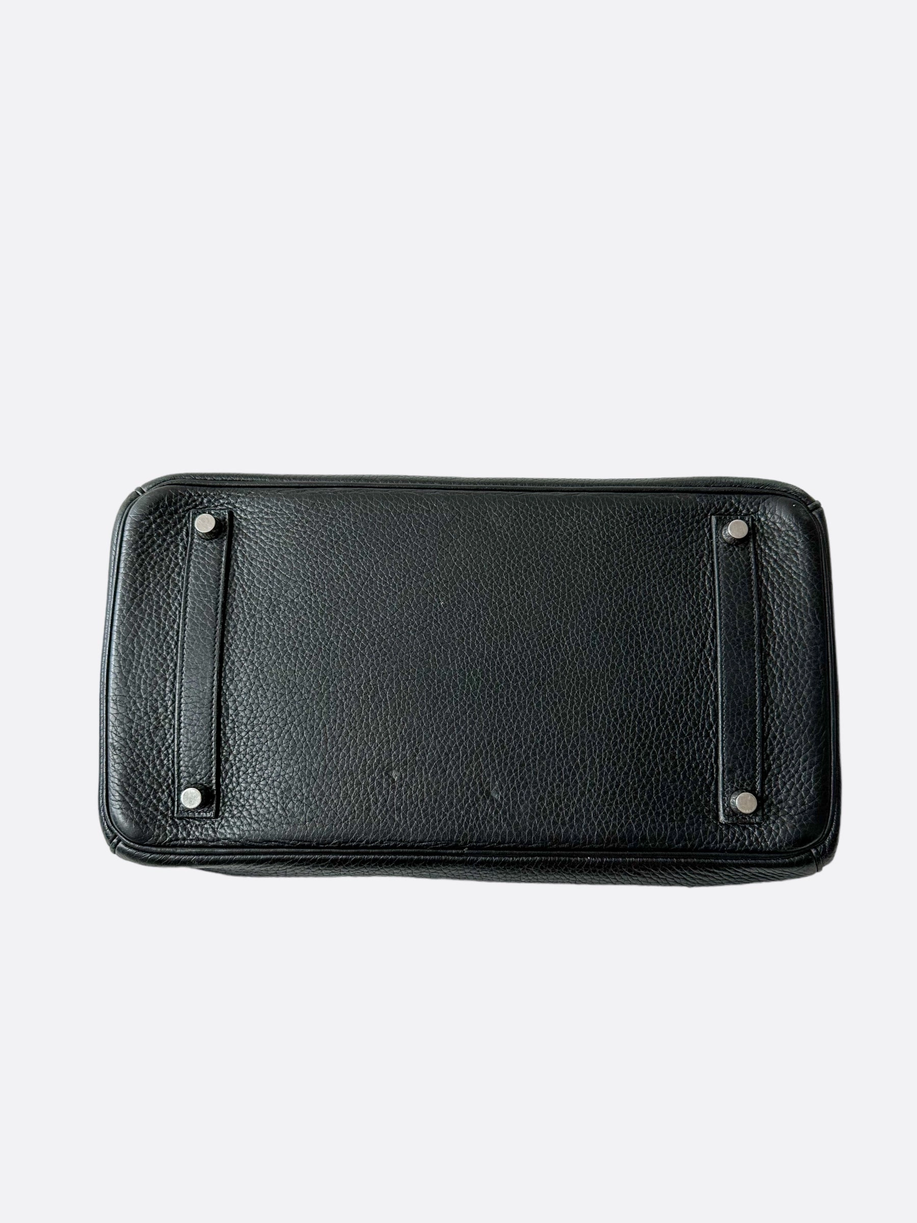 Herms Black Clemence Birkin 35