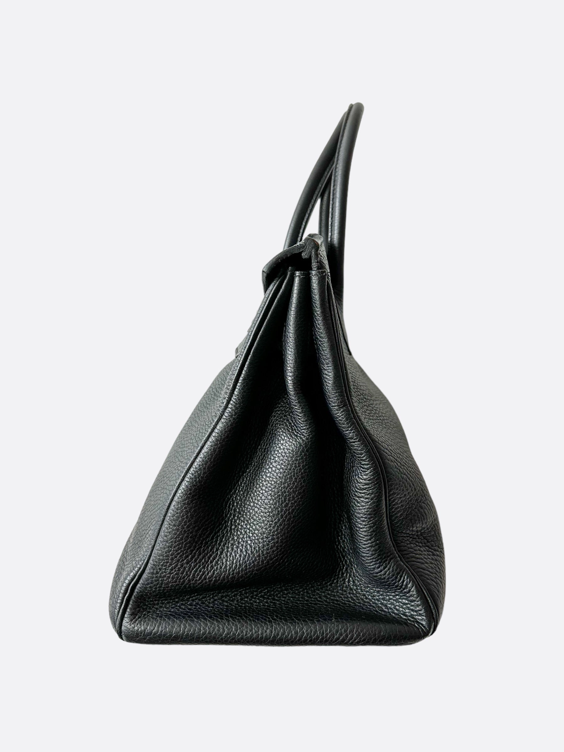 Herms Black Clemence Birkin 35