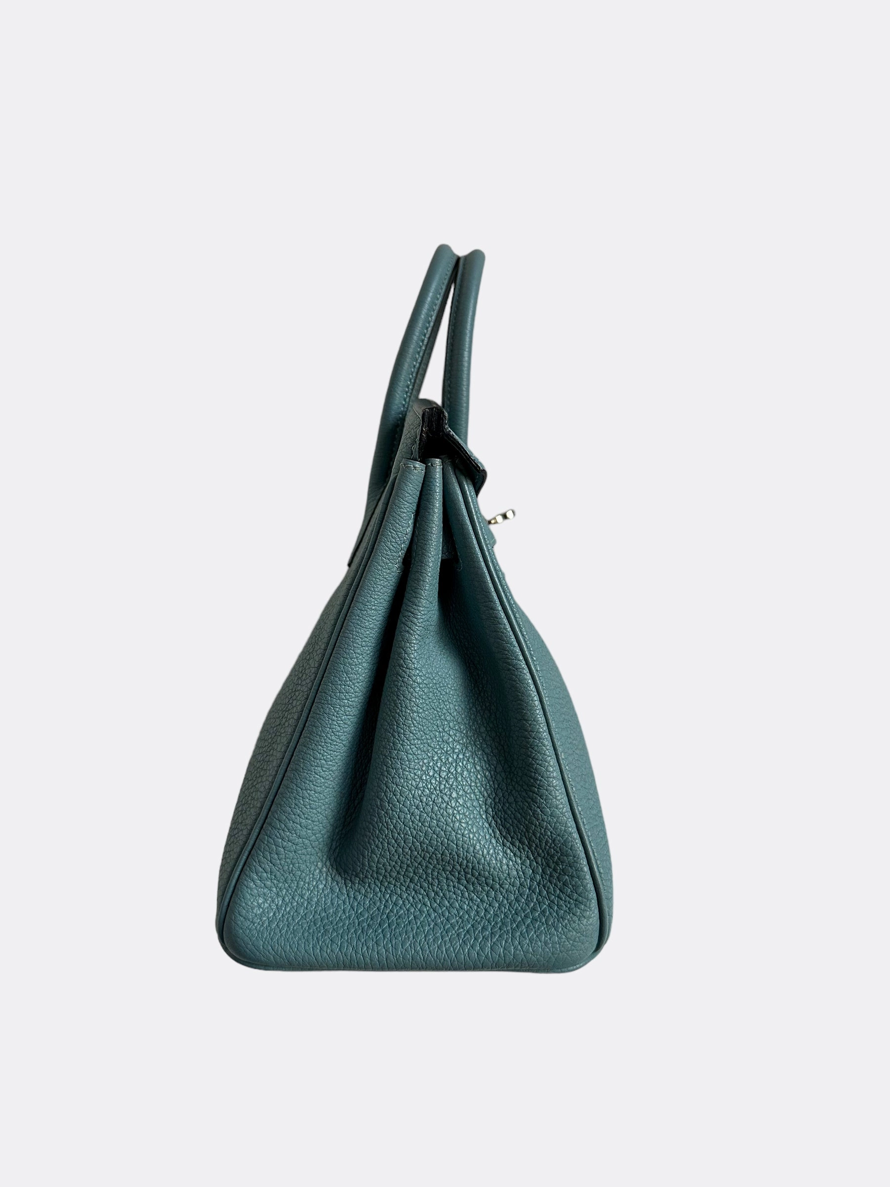 Herms Blue Togo Birkin 25