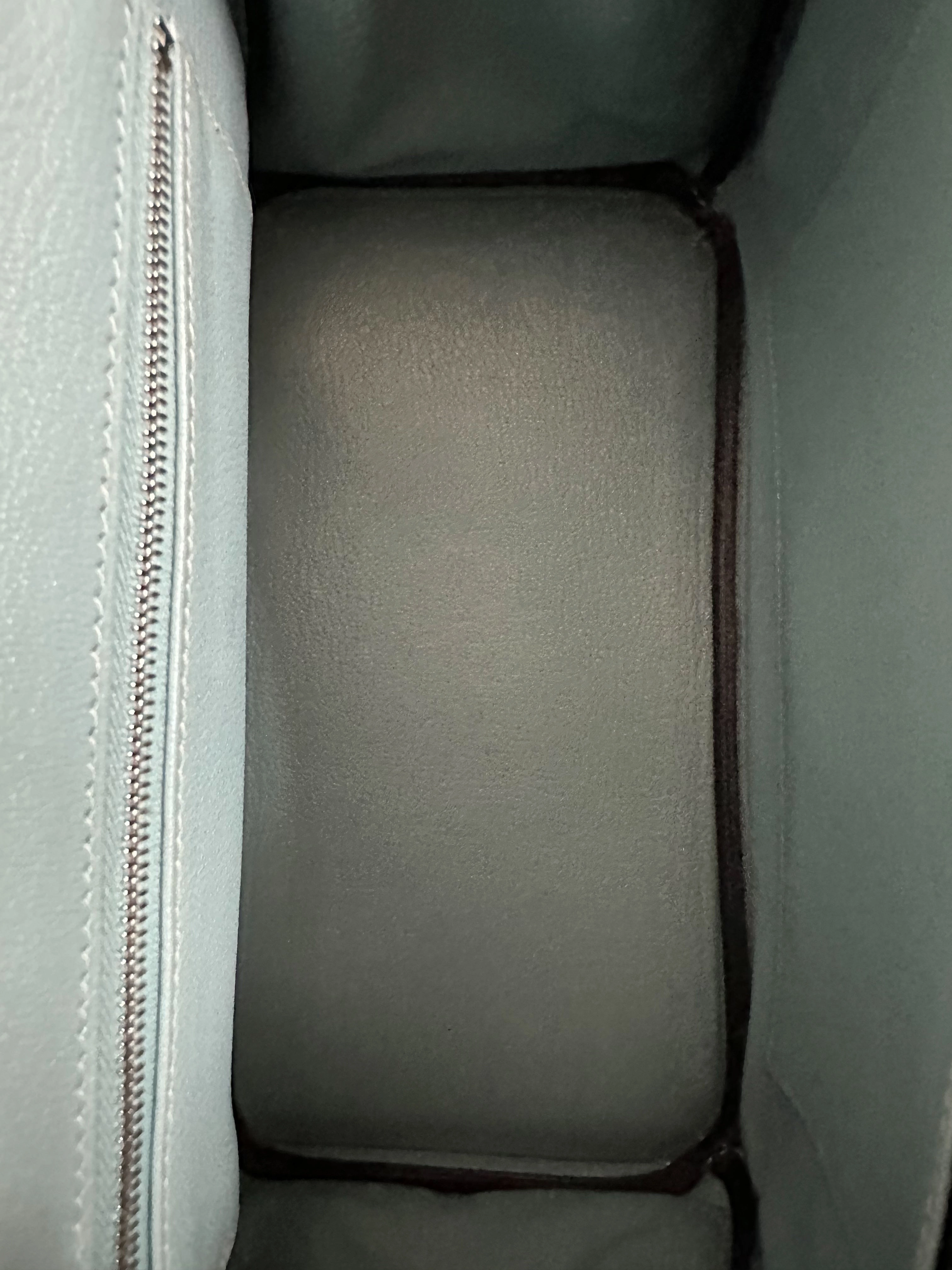 Herms Blue Togo Birkin 25