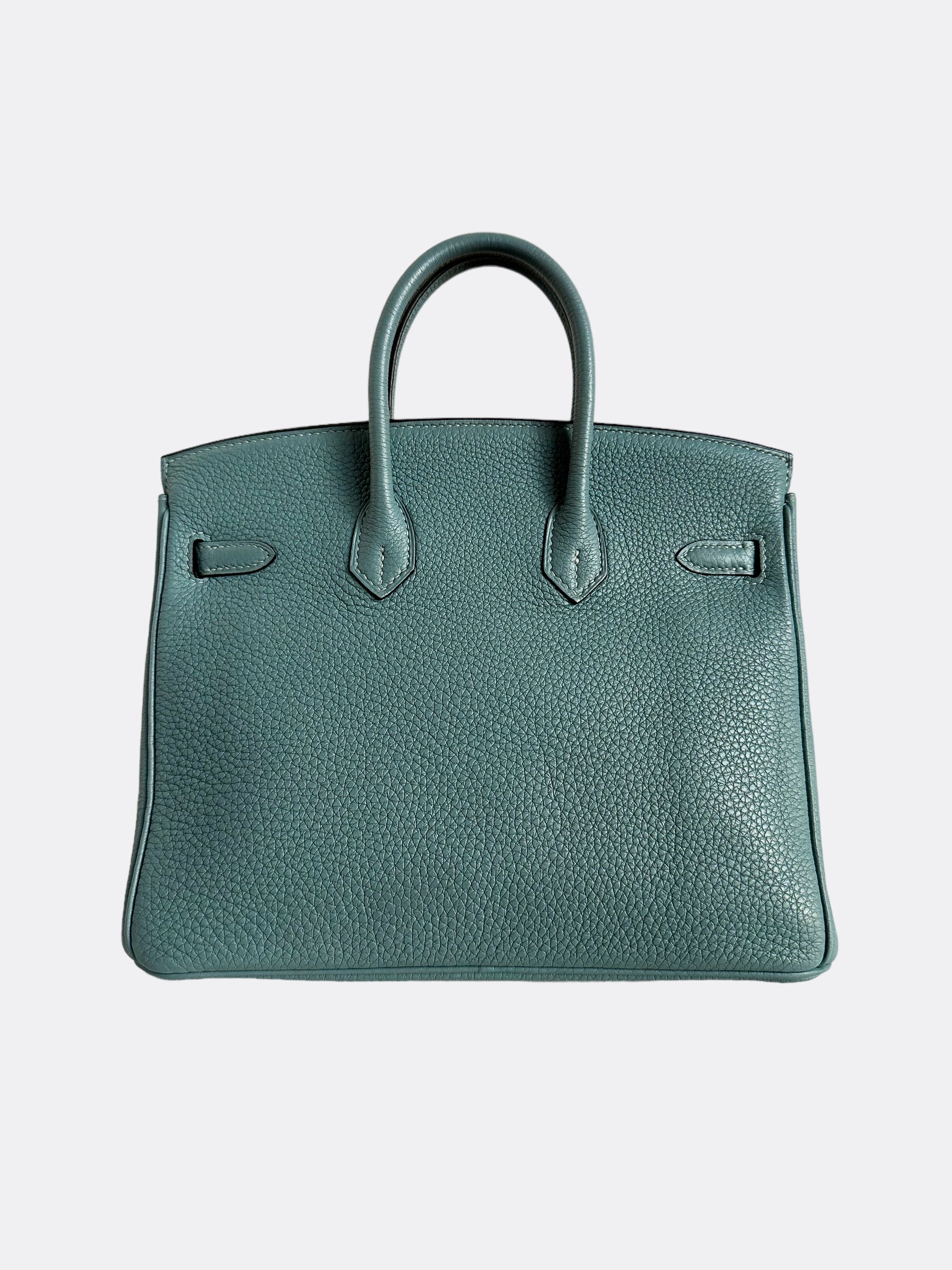 Herms Blue Togo Birkin 25