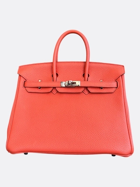 Herms Capucine Togo Birkin 25