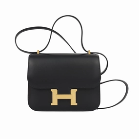 Herms Constance 18 -  Noir (NWT)