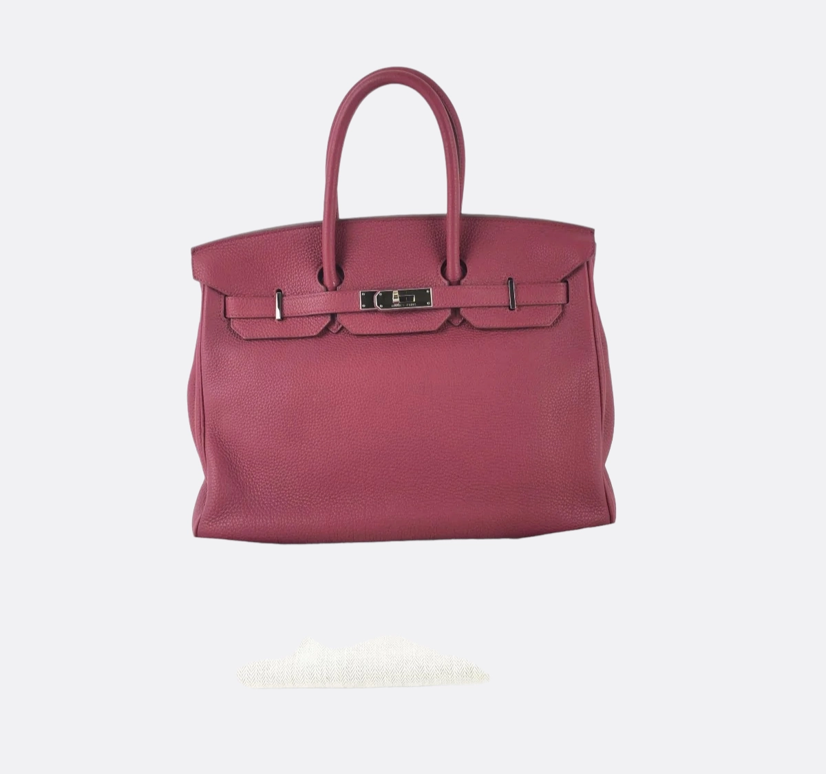 Herms Dusty Rose Togo Leather Birkin 35