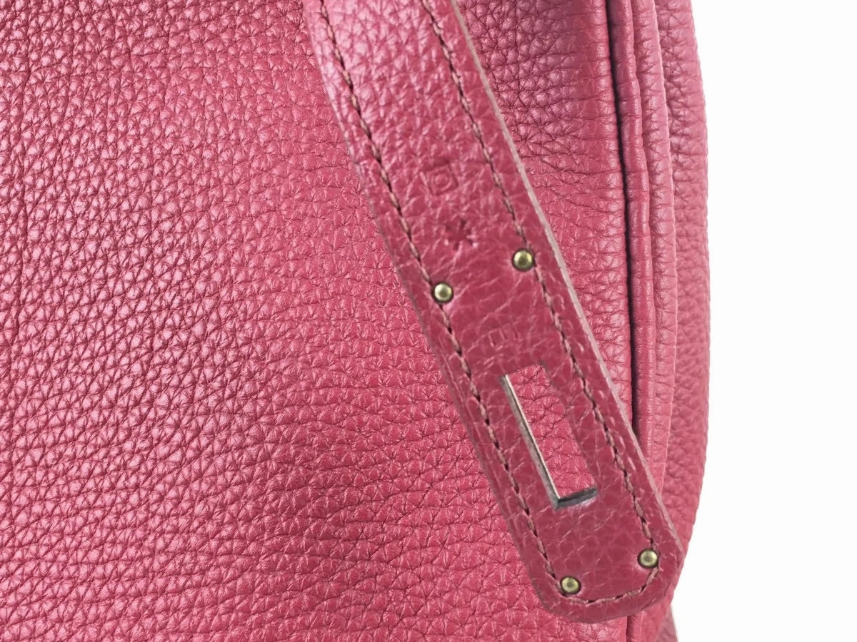 Herms Dusty Rose Togo Leather Birkin 35