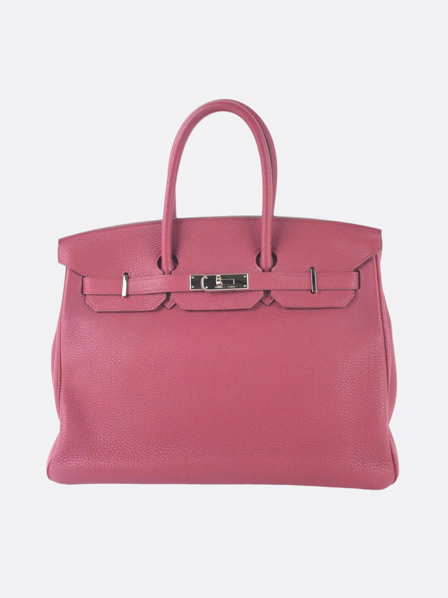 Herms Dusty Rose Togo Leather Birkin 35