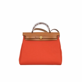 Herms Herbag 31 - Orange Mecano (NWT)