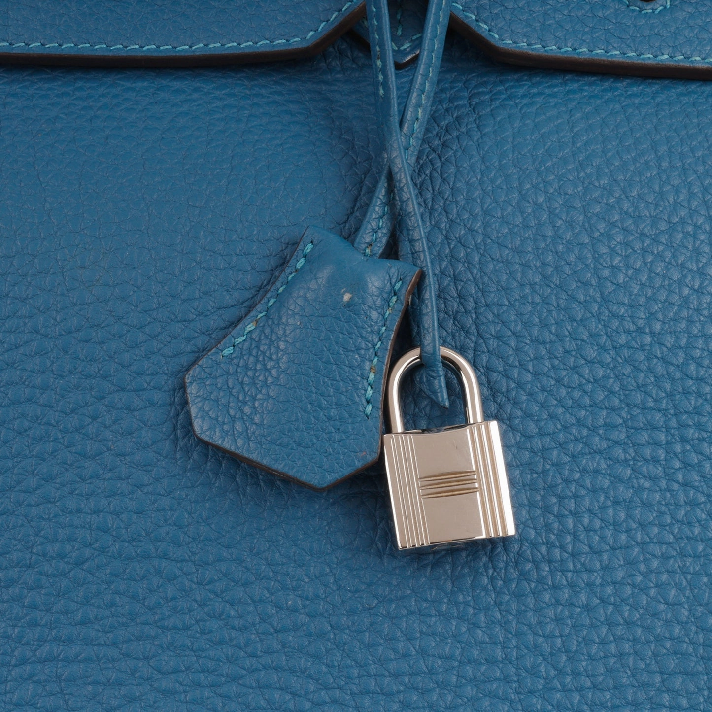 Herms Herms - Birkin 35 - Bleu Mykonos PHW - 2010 - Pre-Loved