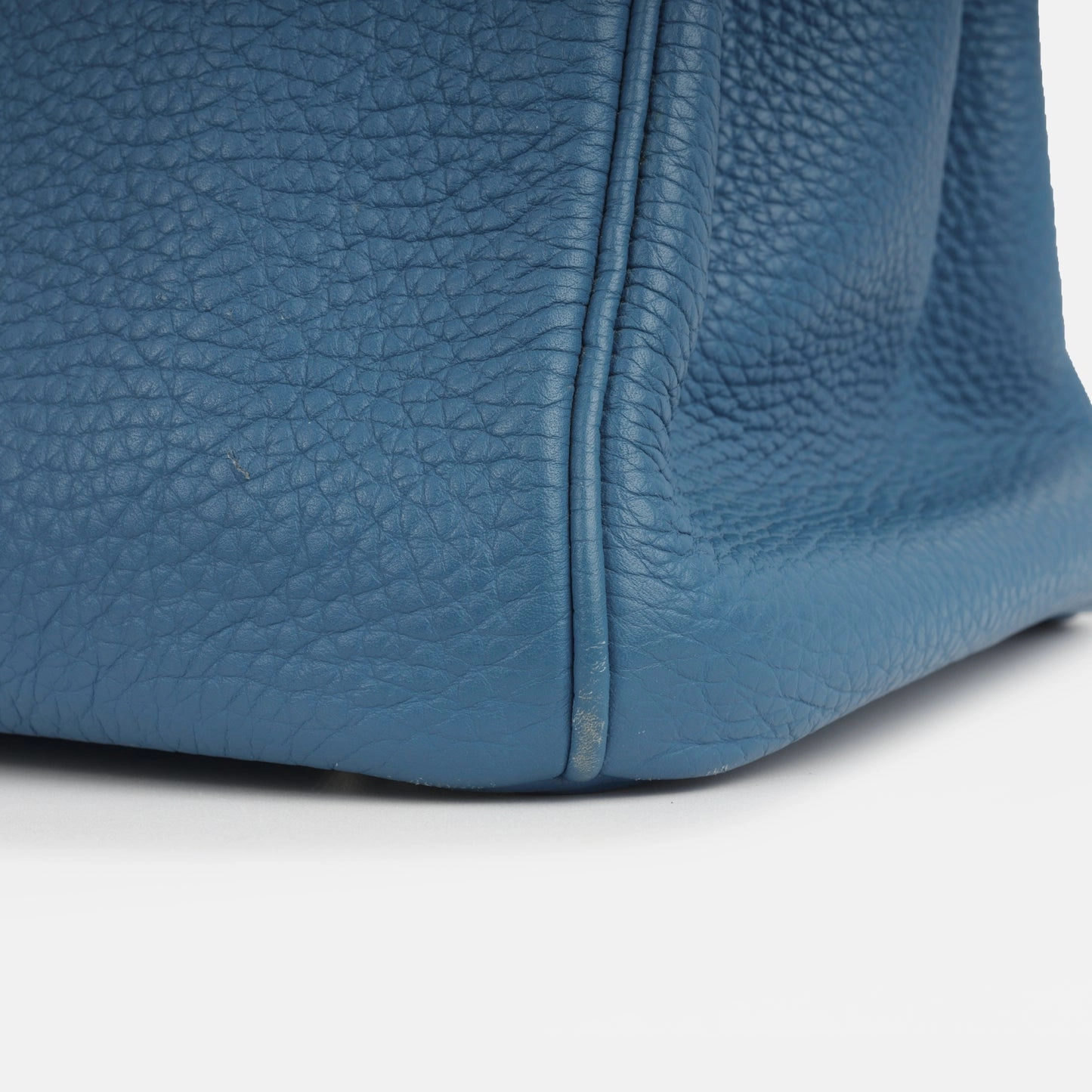 Herms Herms - Birkin 35 - Bleu Mykonos PHW - 2010 - Pre-Loved