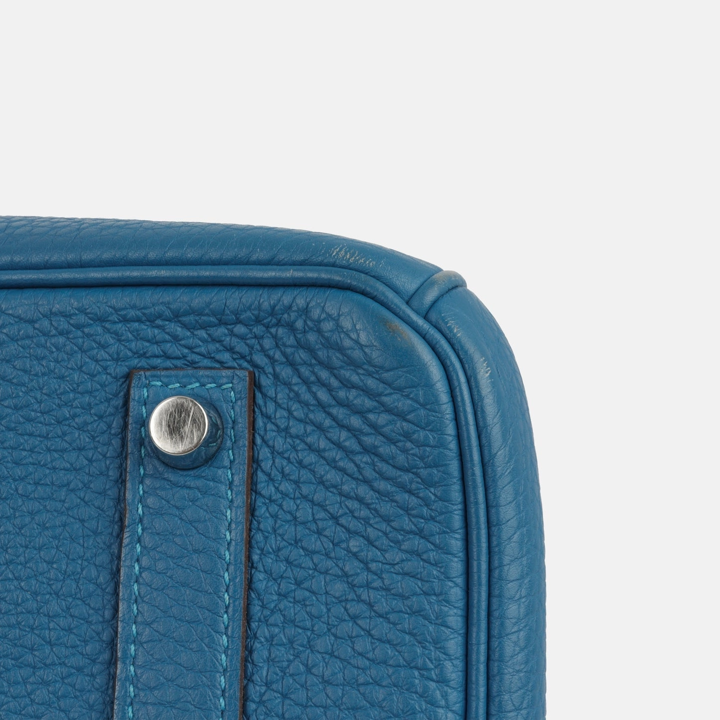 Herms Herms - Birkin 35 - Bleu Mykonos PHW - 2010 - Pre-Loved