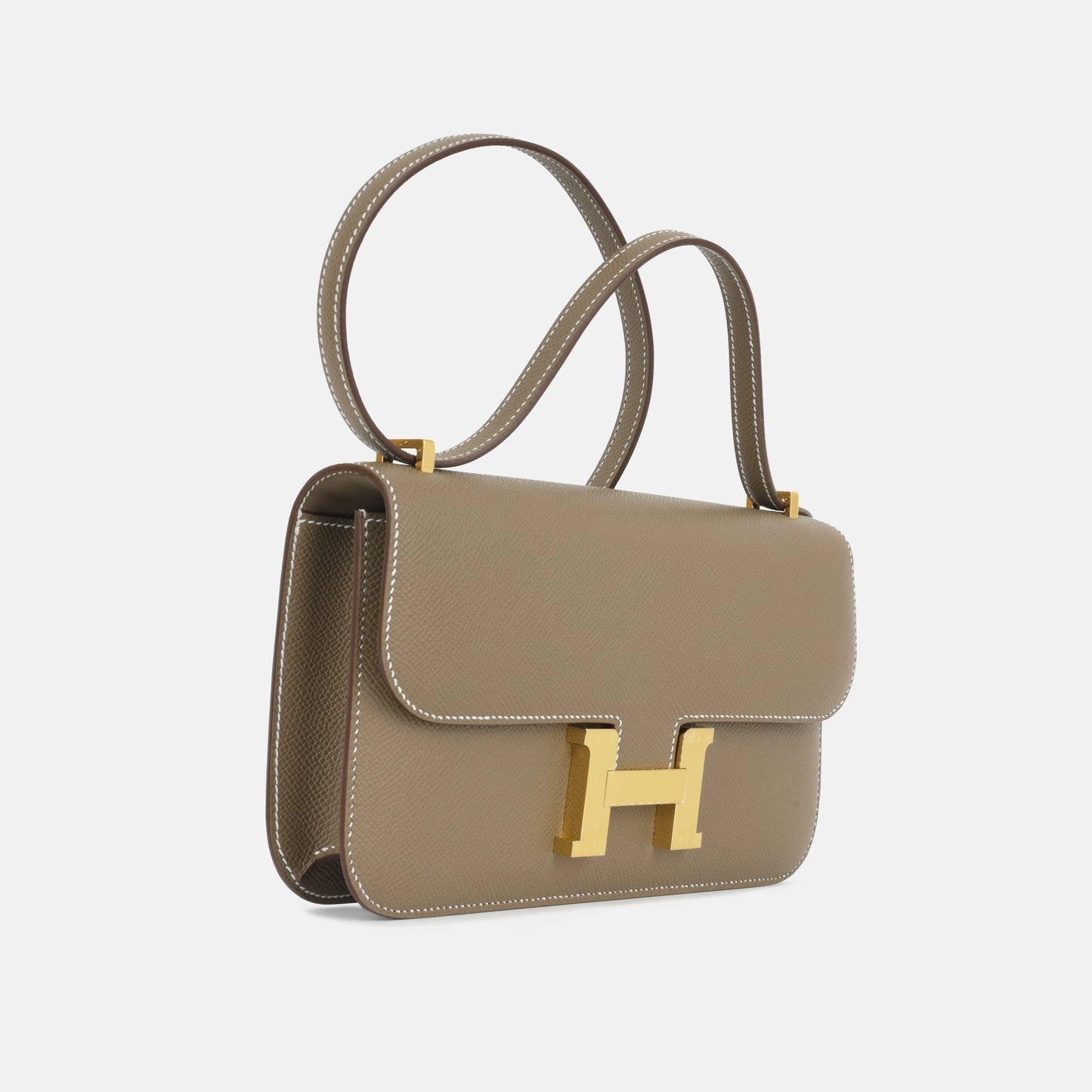 Herms Herms - Constance Elan - Etoupe Epsom GHW - Brand New - 2024