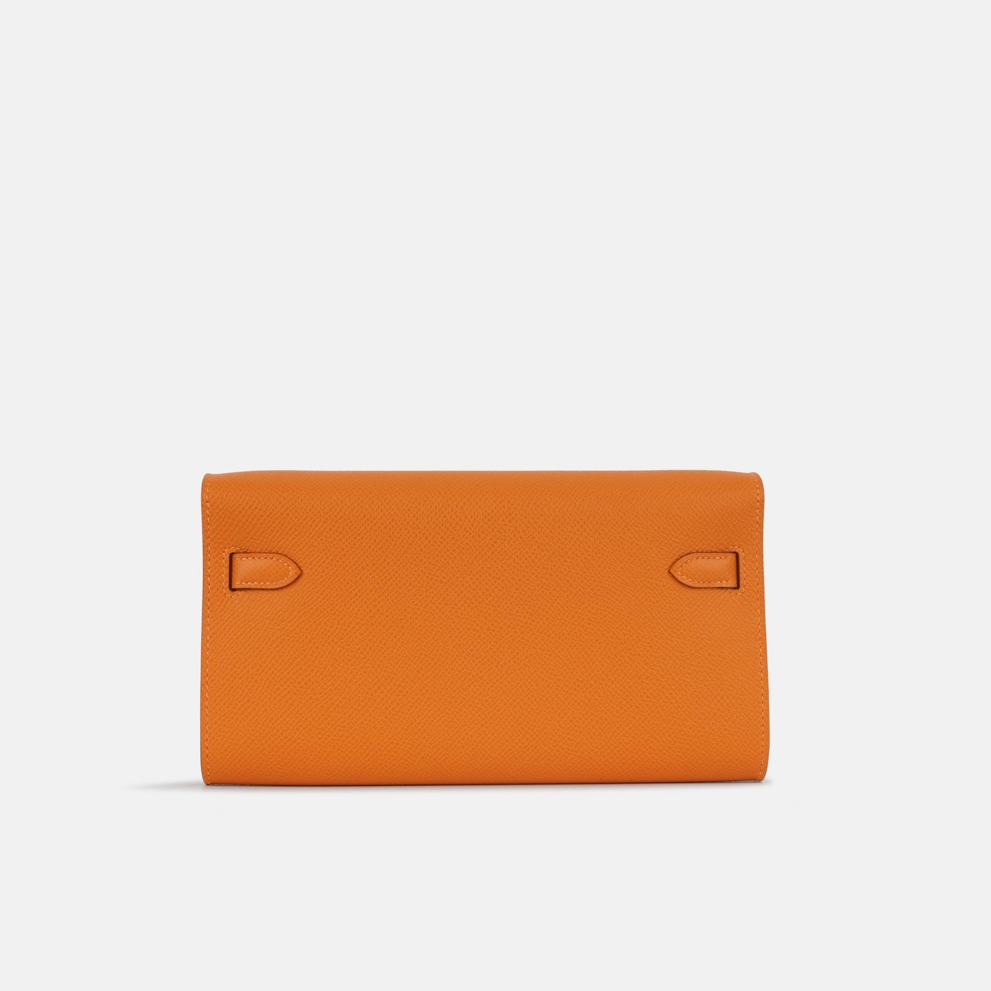 Herms Herms - Kelly To Go Wallet - Orange Epsom GHW - 2024