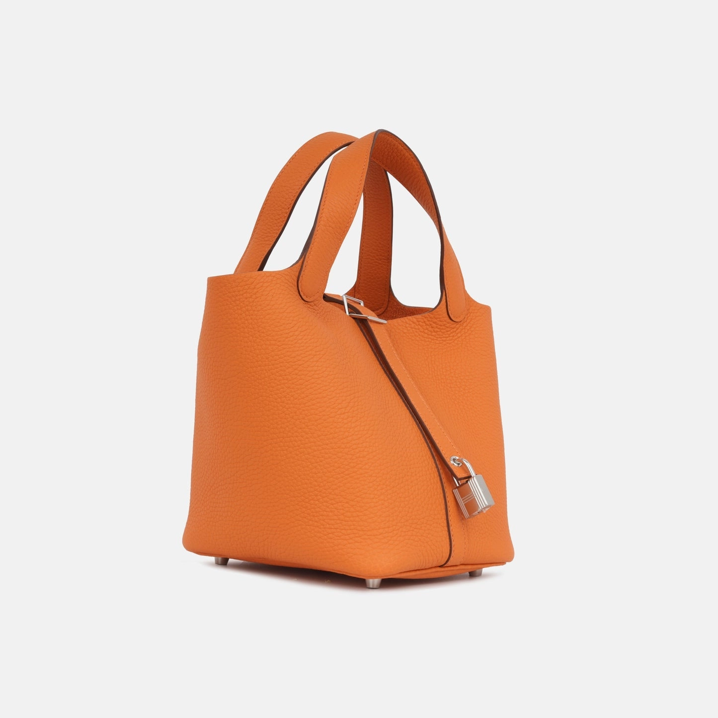 Herms Herms - Picotin 18 - Orange Clemence PHW - Brand New - 2024
