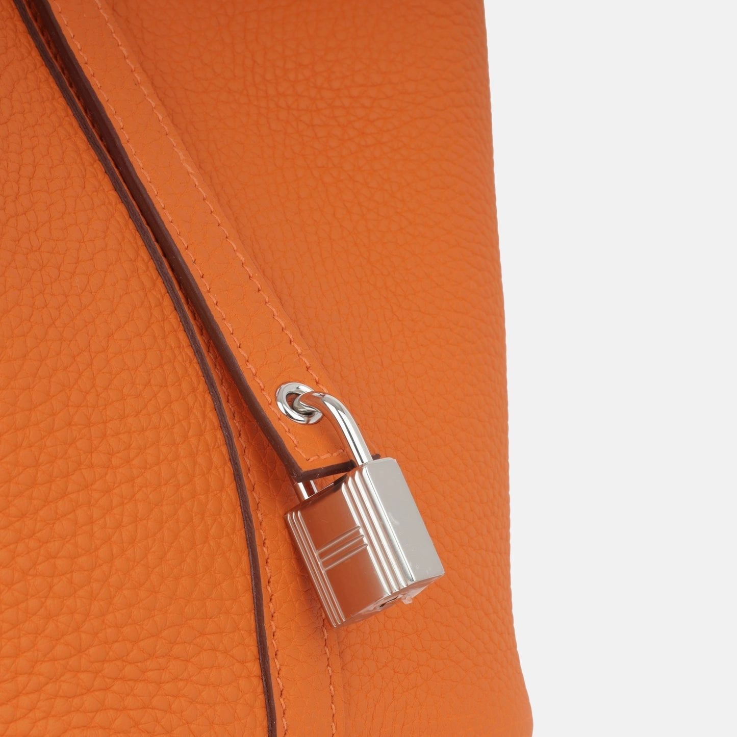 Herms Herms - Picotin 18 - Orange Clemence PHW - Brand New - 2024
