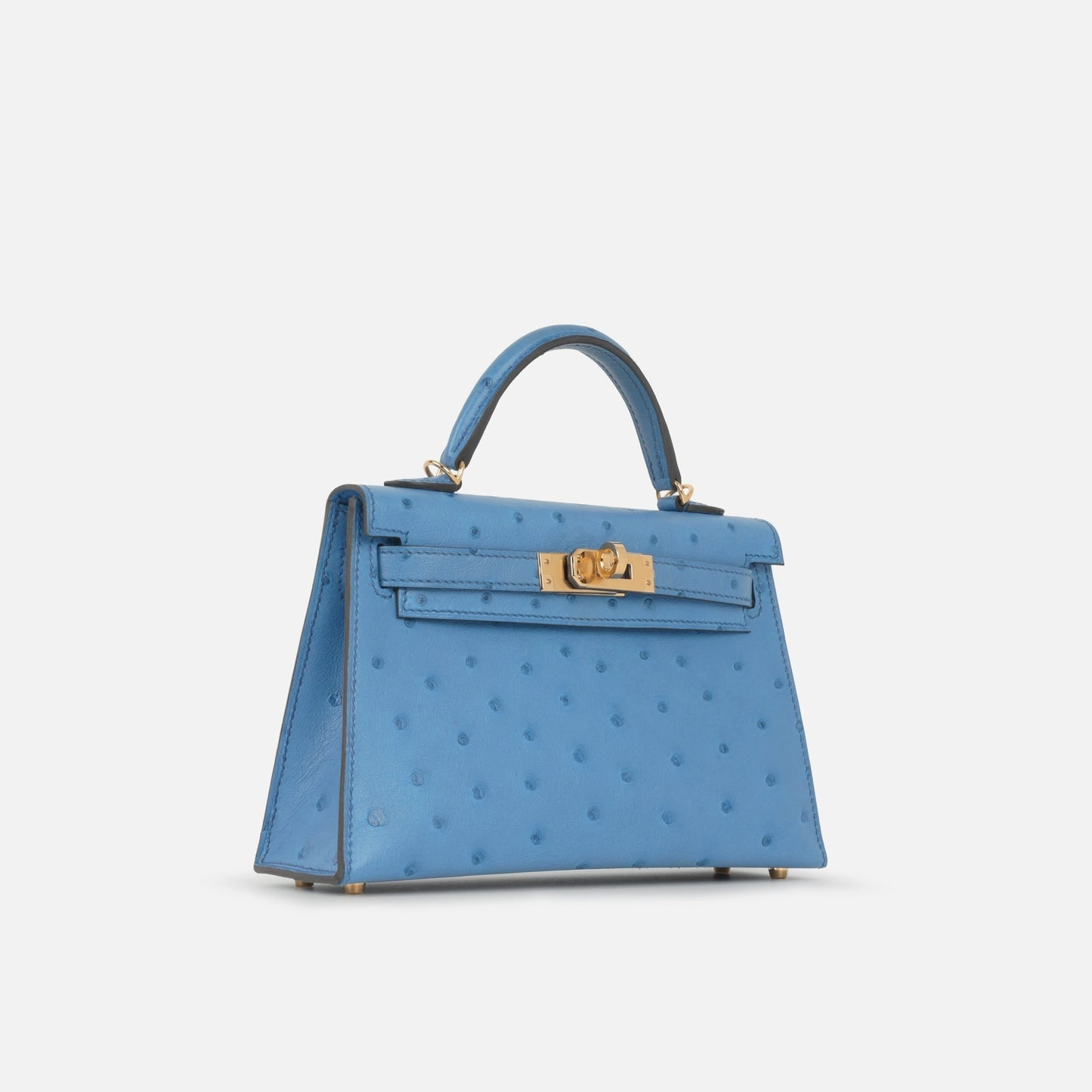 Herms Herms Kelly 20 - Mykonos Ostrich HW